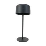 Eglo Lampe De Chevet Roccanova Solar Acier Noir 2W 270lm - 830 Blanc Chaud | IP44 - Dimmable tactile - USB-C