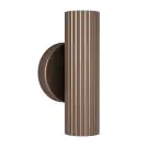 Eglo Applique Murale Portillo Acier Laiton Up & Down | Convient pour 2x GU10