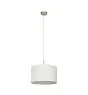 Eglo Suspension Luminaire Pasteri Acier Nickel Satiné | IP20 - Convient pour 1x E27 