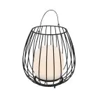 Nordlux Lampe De Chevet Jim To-Go Portable Batterie Métal Noir 3W 300lm - 827 Blanc Très Chaud | 3 Niveaux De Gradation Dimmable 